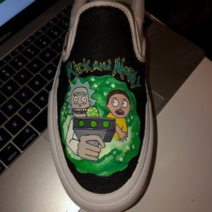 post malone painted vans